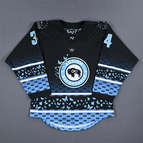 Claudia Kepler - Game-Issued Autism Acceptance Jersey