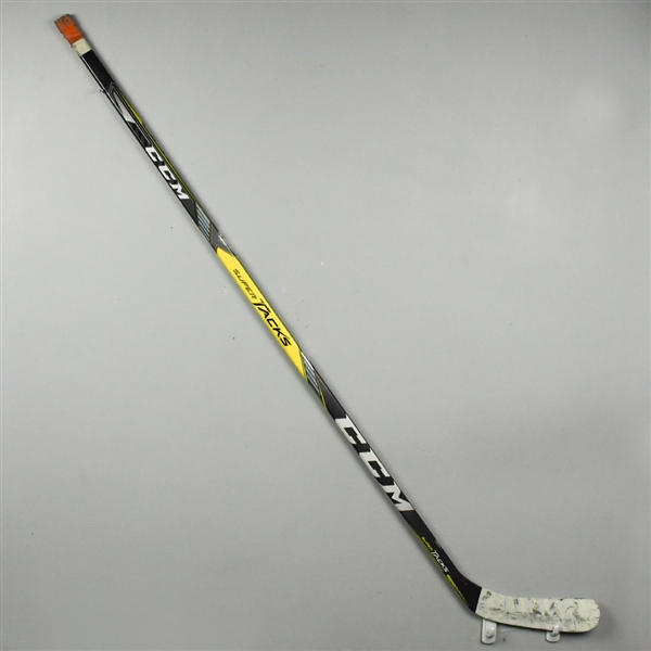 Connor McDavid - Edmonton Oilers - CCM Super Tacks Stick - 3 Games (April 8, 10 & 17, 2021) - Photo-Matched - 2020-21 NHL Season