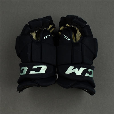 Alex Wennberg - Game-Worn CCM Gloves - First Game In Seattle Kraken History - 2021-22 NHL Season