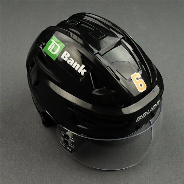 Mike Reilly - Game-Worn Black Bauer Helmet - 2021-22 NHL Regular Season and 2022 Stanley Cup Playoffs