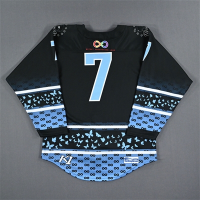 NNOB (No Name on Back) - Game-Issued Autism Acceptance Jersey