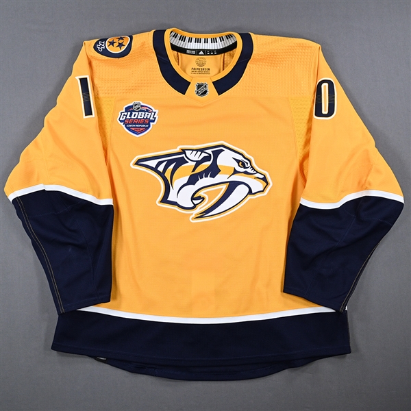 Colton Sissons - Game-Worn Global Series Jersey - Czech Republic - October 7, 2022