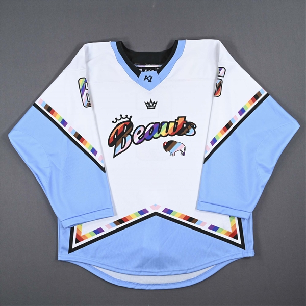 NNOB (No Name on Back) - Game-Issued Pride Jersey