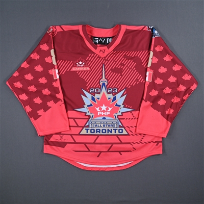 Kelly Babstock - Team Canada - Red All-Star - Worn January 29, 2023 vs. United States - Autographed