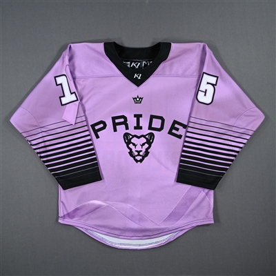 Becca Gilmore - Game-Issued Hockey Fights Cancer Jersey