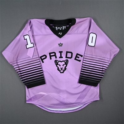 Taylor House - Game-Worn Hockey Fights Cancer Jersey - Worn February 18, 2023