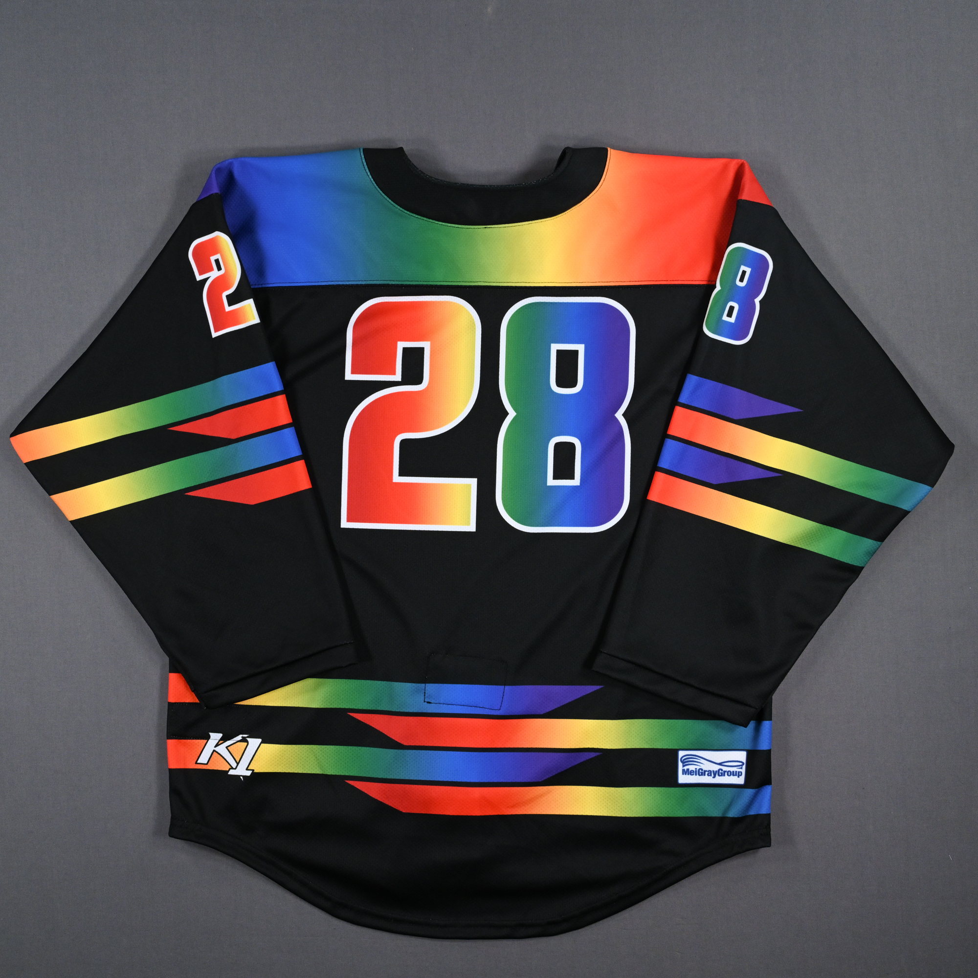 Lot Detail - No Name On Back (NNOB) - Game-Issued Pride Jersey