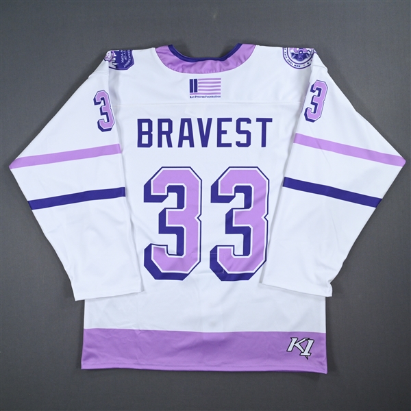 Vinny Lopes - Game-Issued Breast Cancer Awareness Jersey - October 20, 2023 vs. Mena Singer Foundation 