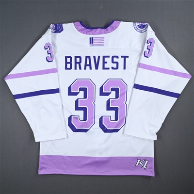 Vinny Lopes - Game-Issued Breast Cancer Awareness Jersey - October 20, 2023 vs. Mena Singer Foundation 