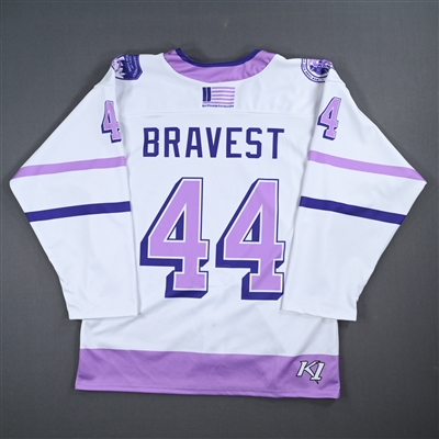 Chris Princiotta - Game-Worn Breast Cancer Awareness Jersey - Worn October 20, 2023 vs. Mena Singer Foundation