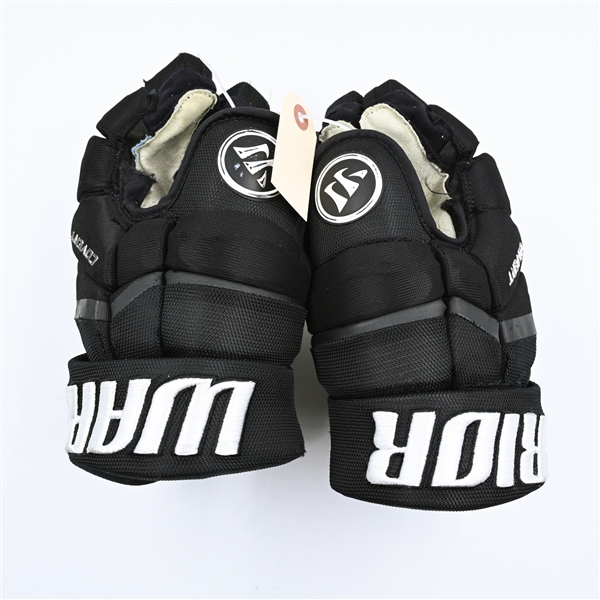 Tomas Tatar - Game-Worn Black Third, Warrior Covert Gloves - 2022-23 NHL Season