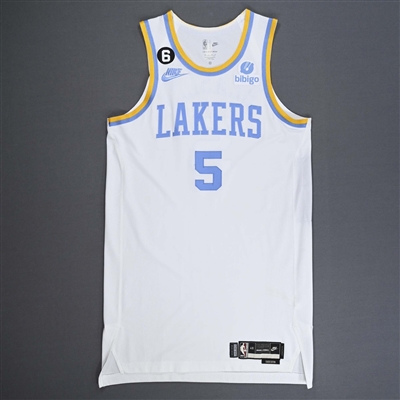 Malik Beasley - Los Angeles Lakers - Game-Worn Classic Edition Jersey - 2022-23 NBA Season