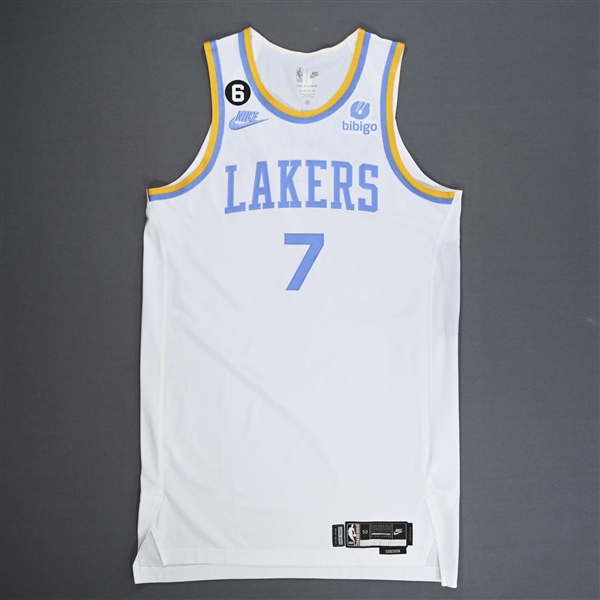 Troy Brown Jr. - Los Angeles Lakers - Game-Worn Classic Edition Jersey - 2022-23 NBA Season