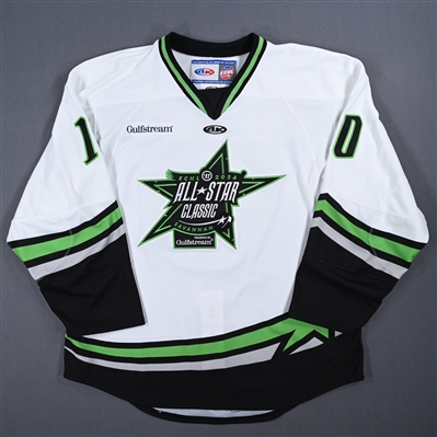 Trevor Cosgrove - 2024 ECHL All-Star Classic - Game-Issued White Jersey - Second Period 
