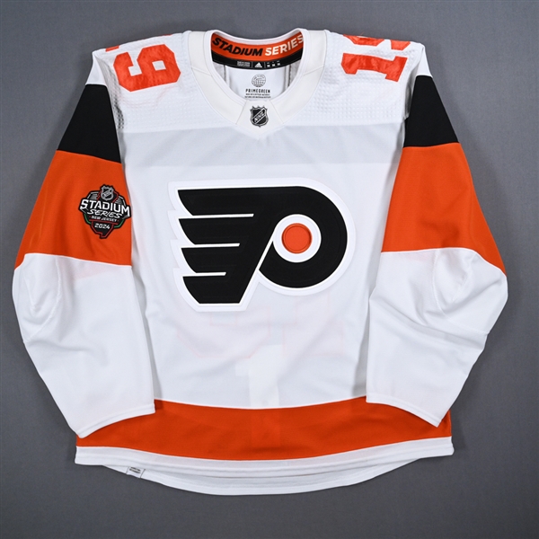 Garnet Hathaway - White Photo Shoot-Worn Jersey - 2024 Stadium Series