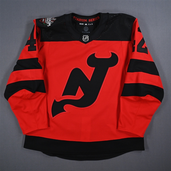 Curtis Lazar - Red Photo Shoot Jersey - 2024 Stadium Series