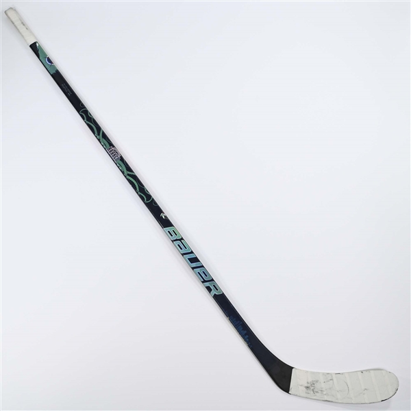 Matty Beniers - Bauer Stick - Custom Winter Classic Graphics - 2024 Winter Classic - PHOTO-MATCHED