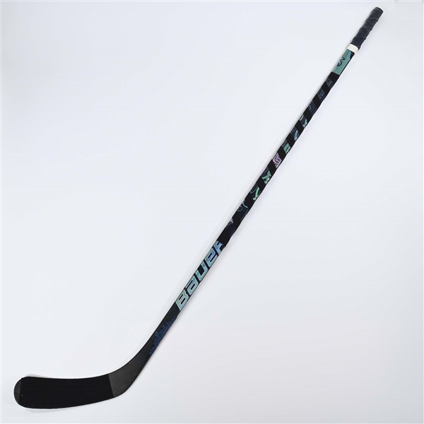 Oliver Bjorkstrand - Bauer Stick - Custom Winter Classic Graphics - 2024 Winter Classic - PHOTO-MATCHED