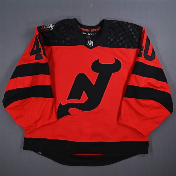 Akira Schmid - Red Photo Shoot Jersey - 2024 Stadium Series