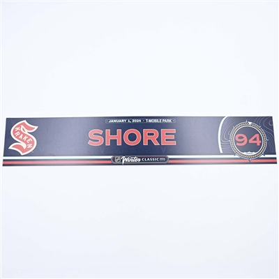 Devin Shore - 2024 Winter Classic Locker Room Nameplate