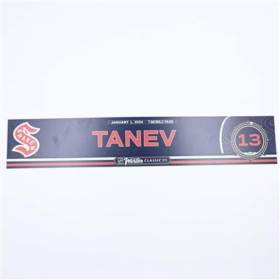 Brandon Tanev - 2024 Winter Classic Locker Room Nameplate