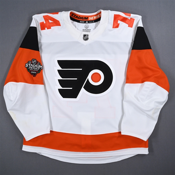 Owen Tippett - White Photo Shoot-Worn Jersey - 2024 Stadium Series