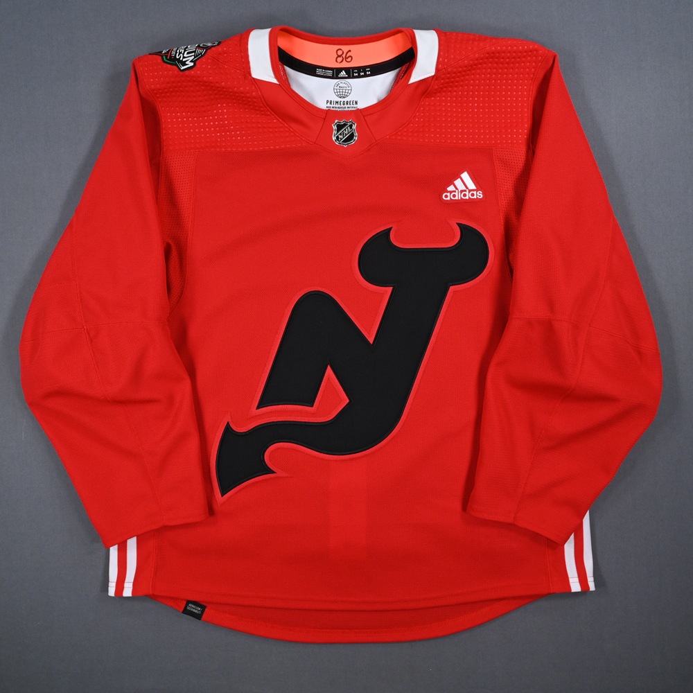 No49 Macey Red Home Long Sleeves Jersey