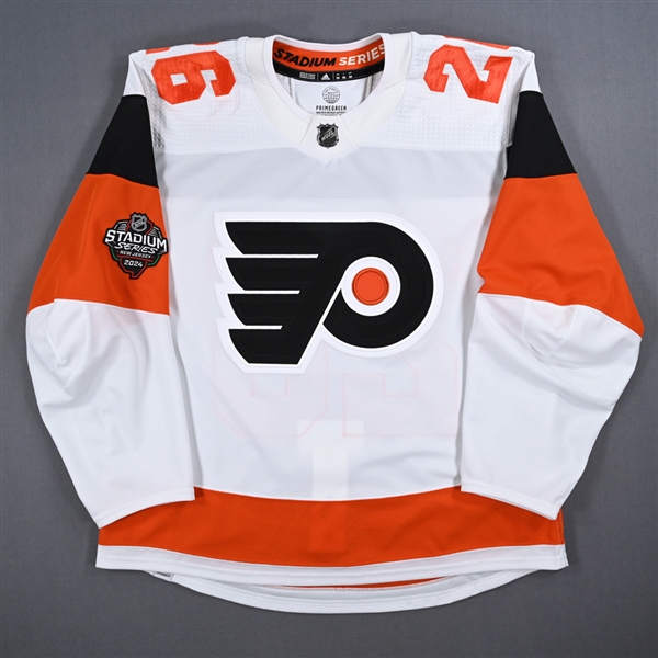 Sean Walker - White Photo Shoot-Worn Jersey - 2024 Stadium Series