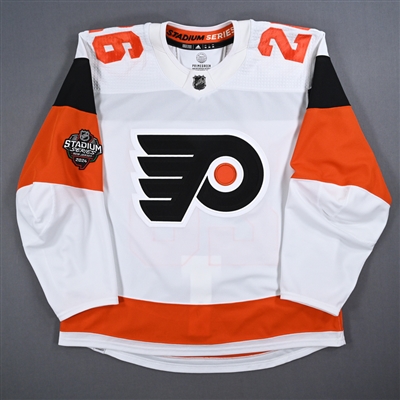 Sean Walker - White Photo Shoot-Worn Jersey - 2024 Stadium Series