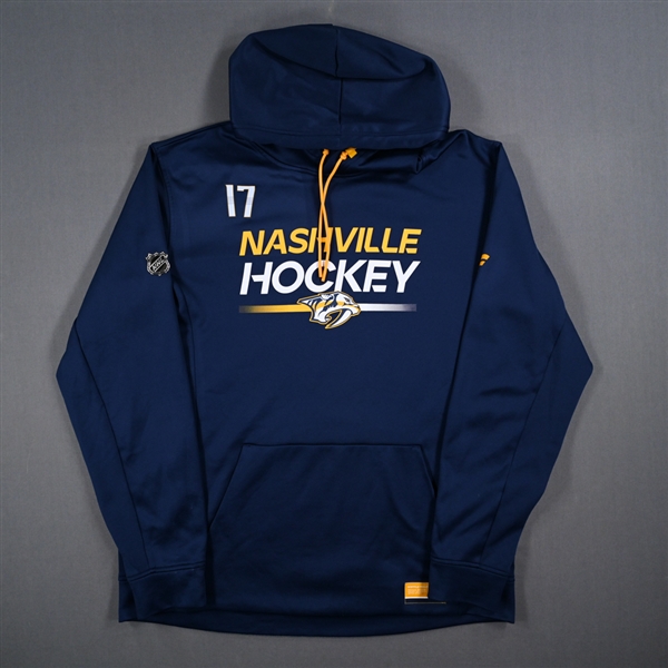 Mark Jankowski - Hoodie Issued by the Nashville Predators - 2023-24 NHL Season