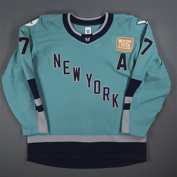 Ella Shelton - Teal Set 1 w/A Jersey - Inaugural Season - PHOTO-MATCHED