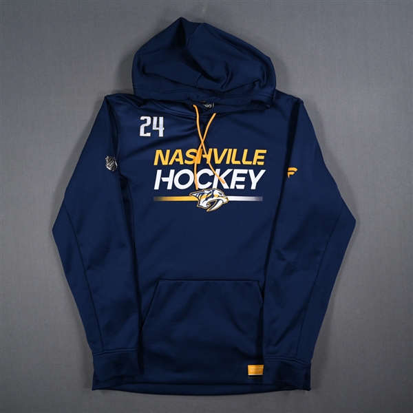 Spencer Stastney - Hoodie Issued by the Nashville Predators - 2023-24 NHL Season