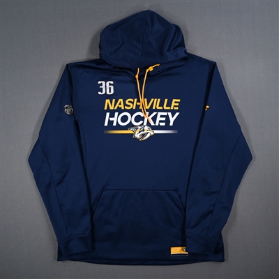 Cole Smith - Hoodie Issued by the Nashville Predators - 2023-24 NHL Season