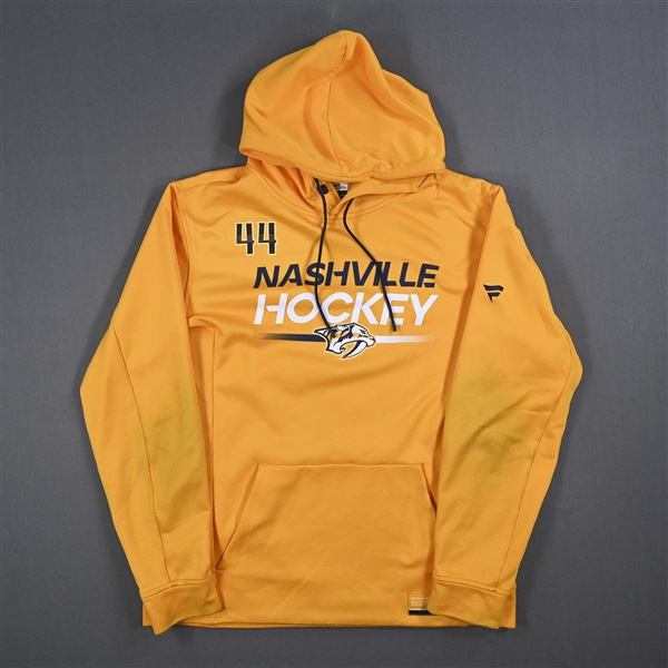 Kiefer Sherwood - Hoodie Issued by the Nashville Predators - 2023-24 NHL Season