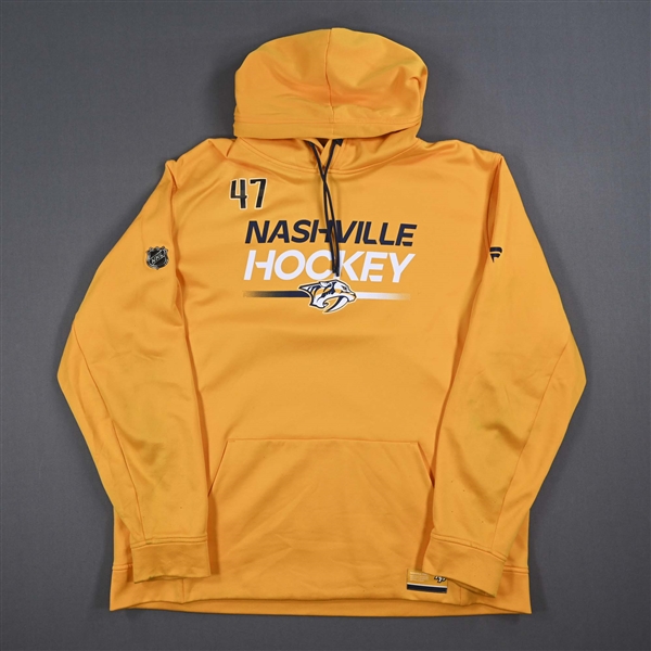 Michael McCarron - Hoodie Issued by the Nashville Predators - 2023-24 NHL Season