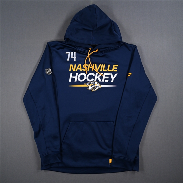 Juuse Saros - Hoodie Issued by the Nashville Predators - 2023-24 NHL Season