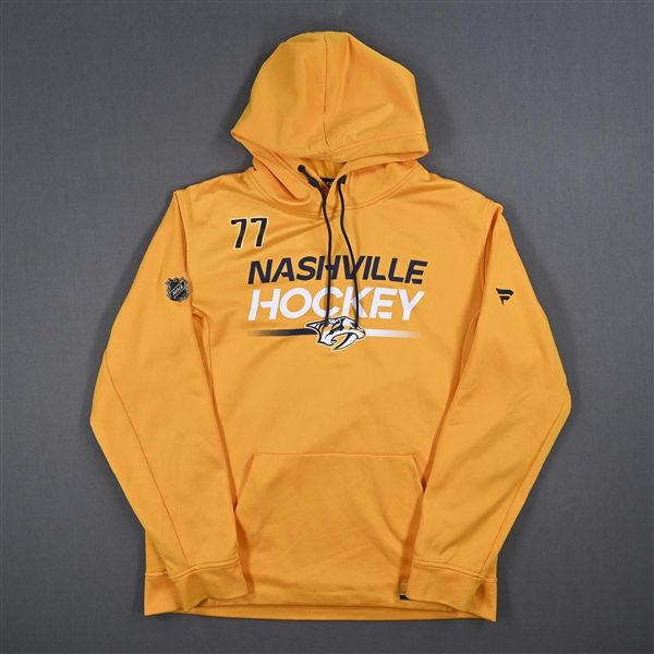 Luke Evangelista - Hoodie Issued by the Nashville Predators - 2023-24 NHL Season