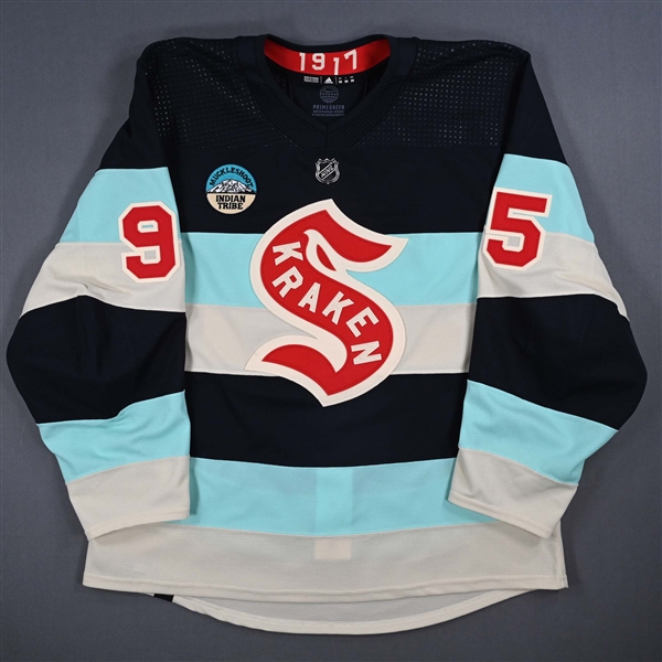 Andre Burakovsky - Navy Winter Classic Style Set 2 Jersey - Worn on Mar. 21, 2024 and Mar. 24, 2024
