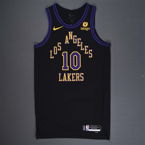 Max Christie - Game-Worn City Edition - Worn 4 Games - 1/9/24, 1/15/24, 2/1/24 & 4/2/24 - 2023-24 NBA Season