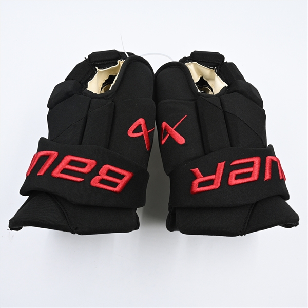 Dougie Hamilton - Game-Issued Bauer Vapor 3X Gloves - Stadium Series