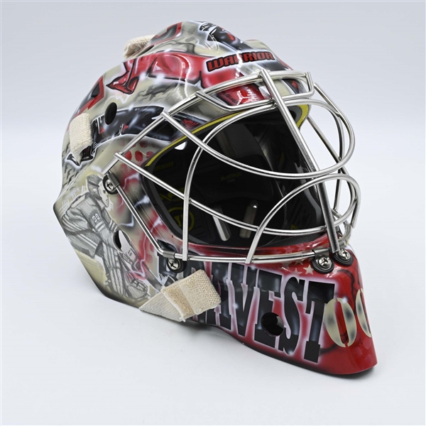 Nick Battaglia - Warrior Goalie Mask - 50th Annual FDNY vs. NYPD Game - Worn April 20, 2024