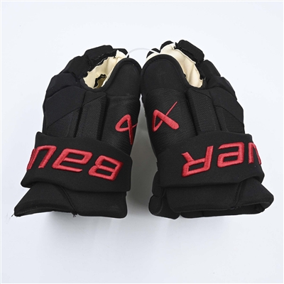 Kurtis MacDermid - Warmup-Worn Bauer Vapor 3X Gloves - Worn on March 19, 2024 - Warmups Only