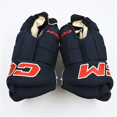 Pierre-Edouard Bellemare - CCM HGTKPP Gloves - Winter Classic - Regular Season Practice Only