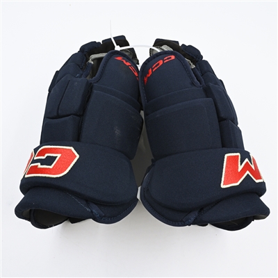 Vince Dunn - Game-Worn CCM Gloves - Worn in 2024 Winter Classic, and on Feb. 24, 2024