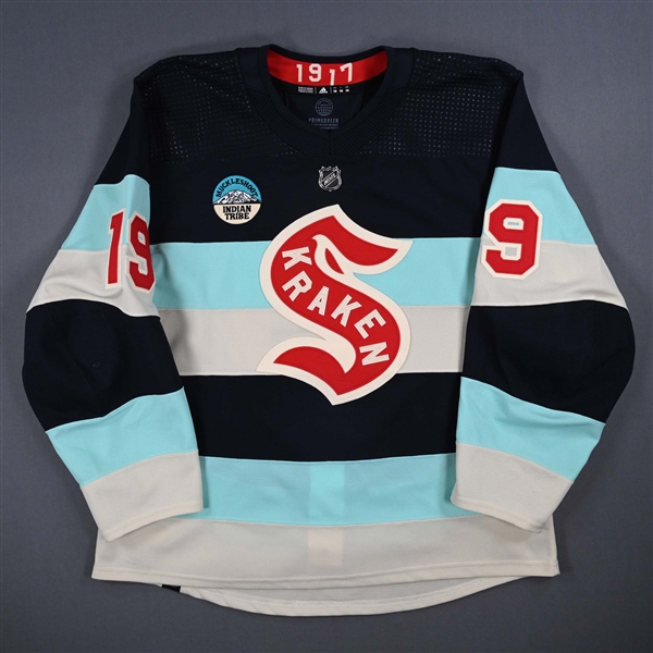 Jared McCann - Navy Winter Classic Style Set 2 Jersey - Worn on Mar. 21, 2024 and Mar. 24, 2024