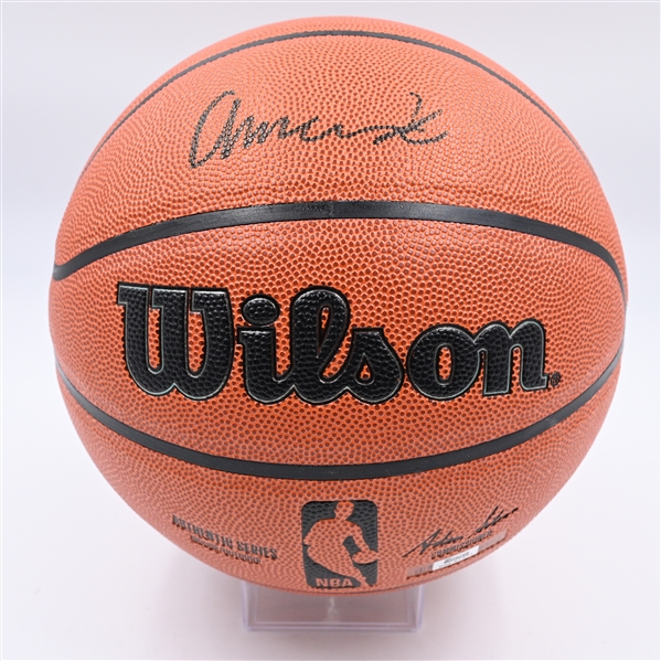 Amen Thompson - Houston Rockets - 2023 NBA Draft Class - Autographed Basketball