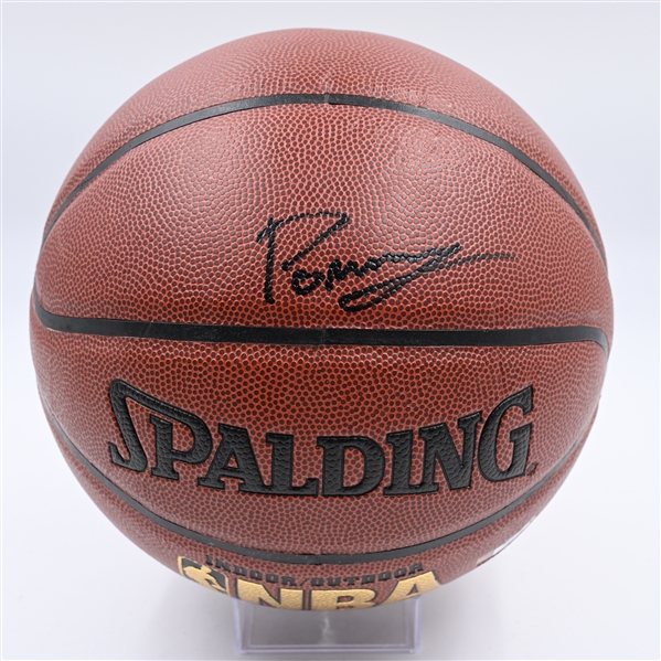 Kristaps Porzingis - New York Knicks - 2015 NBA Draft Class - Autographed Basketball