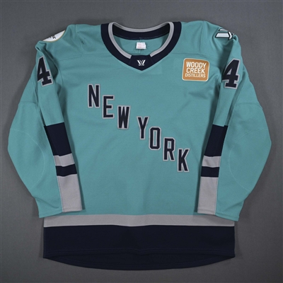 Taylor Baker - Teal Set 1 Jersey - Inaugural Season - PHOTO-MATCHED