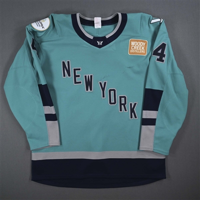 Jaime Bourbonnais - Teal Set 1 Jersey - Inaugural Season - PHOTO-MATCHED