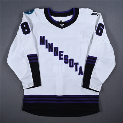 Michela Cava - White Set 1 Jersey - Inaugural Season - Worn in First Game in Team History